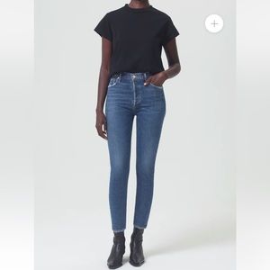 AGOLDE Nico straight skinny jeans size 25